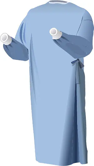 Laminated 70 GSM Disposable Gown - Master