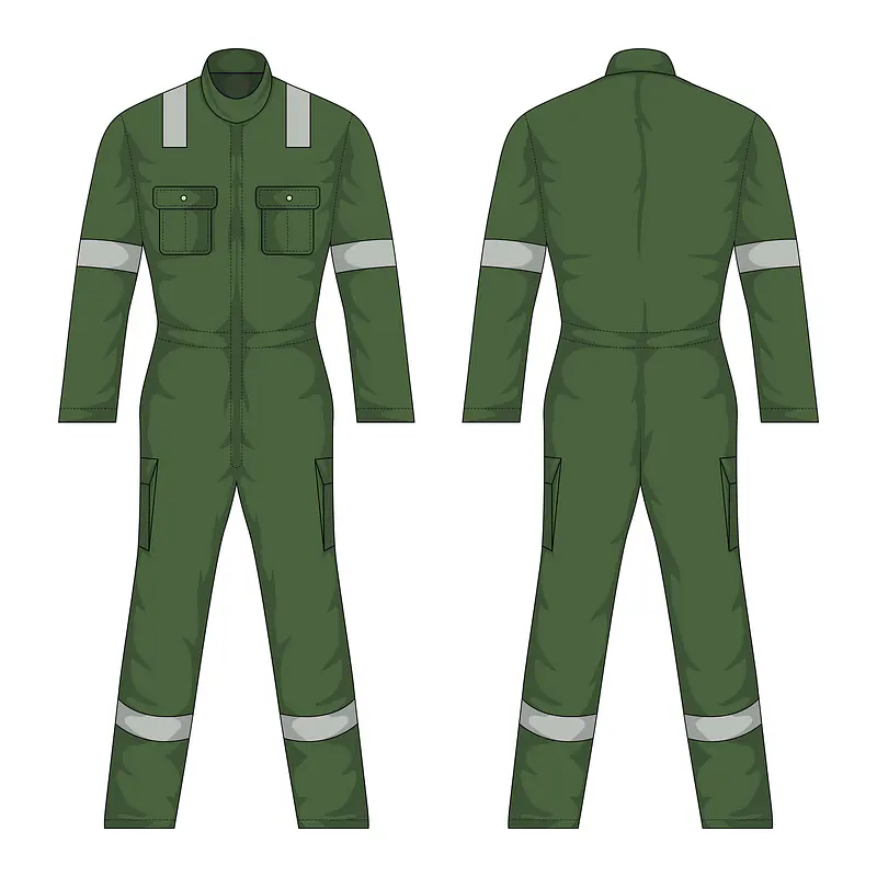 100% Cotton Coverall Essentia, 180 GSM W-Tape/ W/O Tape - Master