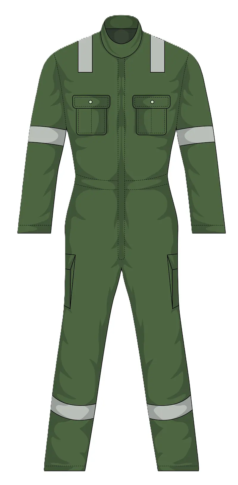 100% Cotton Coverall Premier Range 240 GSM W-Tape/ W/O Tape - Master