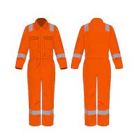 Cotton FR Coverall Premium Range 240 GSM W-Tape/ W/O Tape - Master