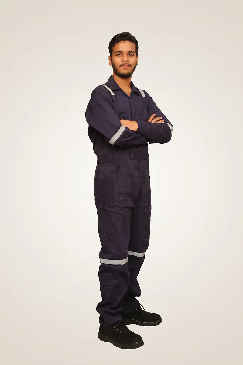 Cotton FR + AS Coverall Classic Range,240 GSM W-Tape/ W/O Tape - Master