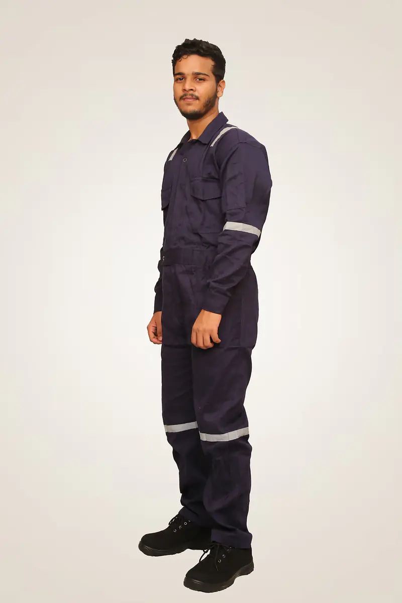 Cotton FR + AS Coverall Classic Range,240 GSM W-Tape/ W/O Tape - Master