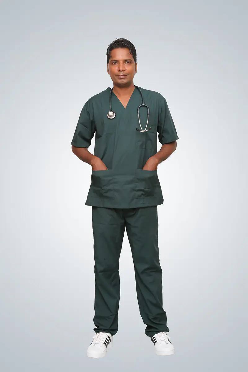 Men’s  V-Neck (Poly Cotton) - Master