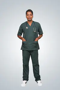 Men’s  V-Neck (Poly Cotton) - Master