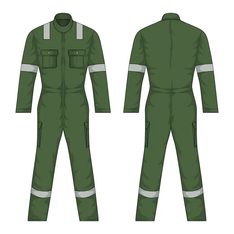 Regular Cotton Coverall - Master