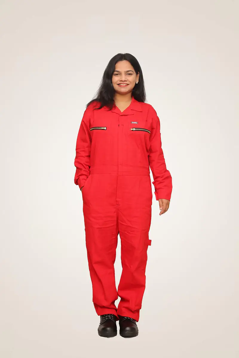 Women Cotton Coverall, Premier Range,240 GSM W-Tape/ W/O Tape - Master