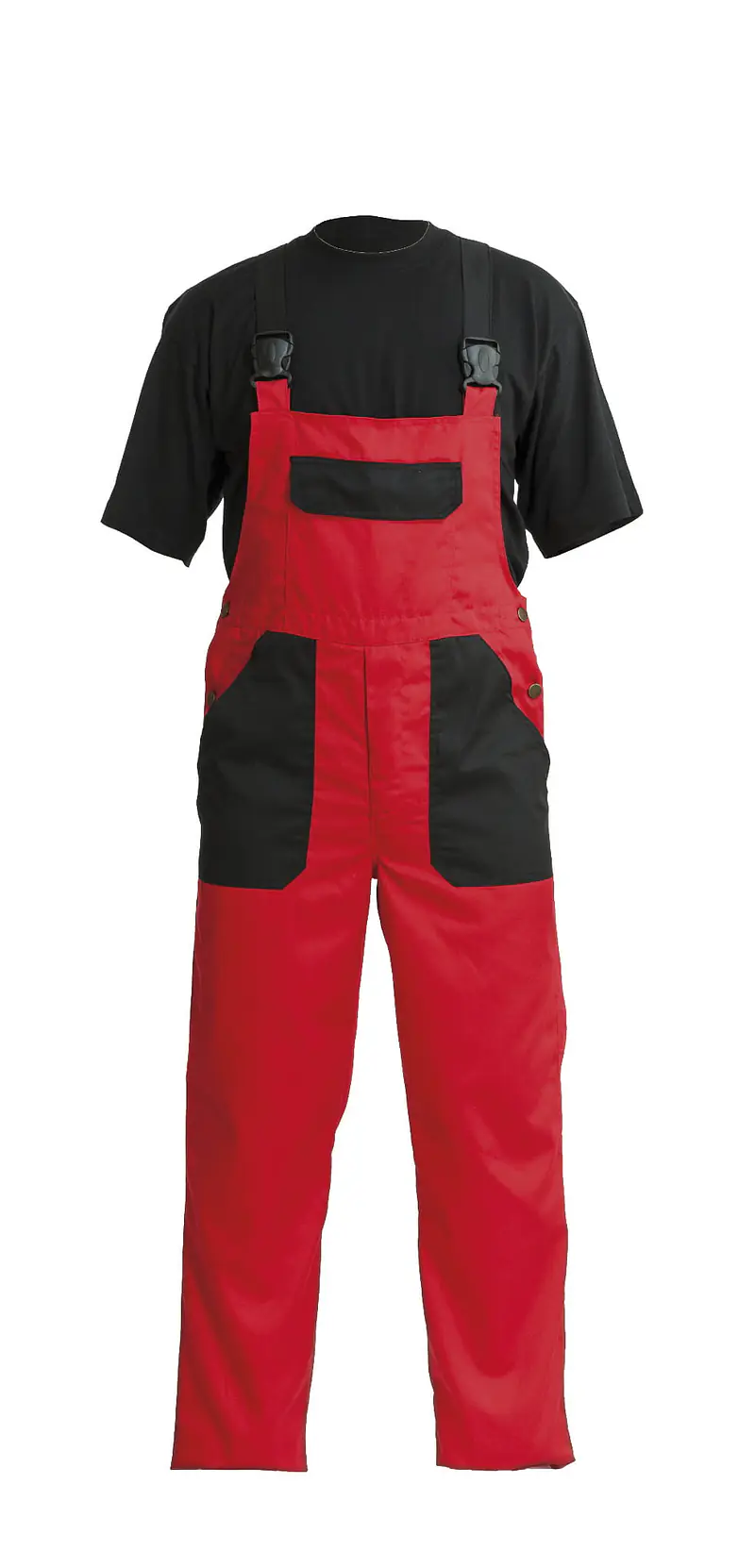 FR Cotton 240 GSM Treated cotton FR Bib Overall (Regular) With Tape - W/O Tape - Master