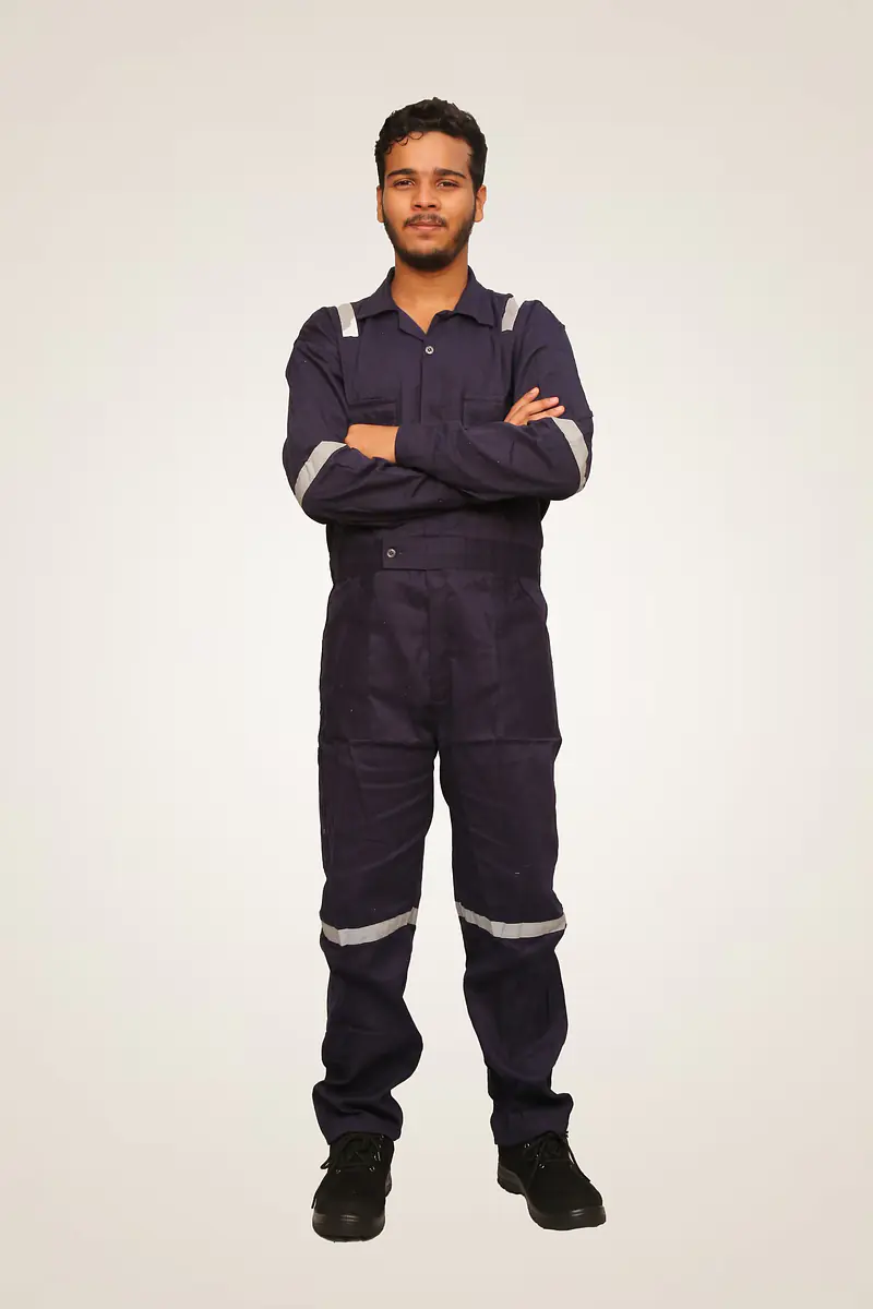 Cotton FR + AS Coverall Classic Range,240 GSM W-Tape/ W/O Tape - Master