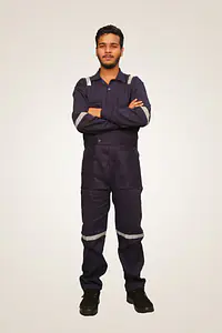 Poly Viscose Coverall Basic 150 GSM W-Tape/ W/O Tape - Master