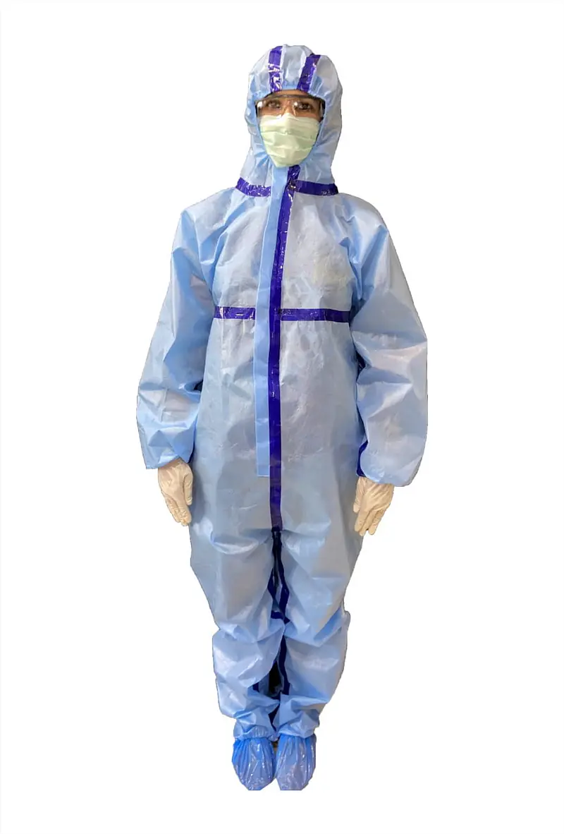 SSMPP 60-70 GSM Disposable Coverall with Tape - W/O Tape - Master
