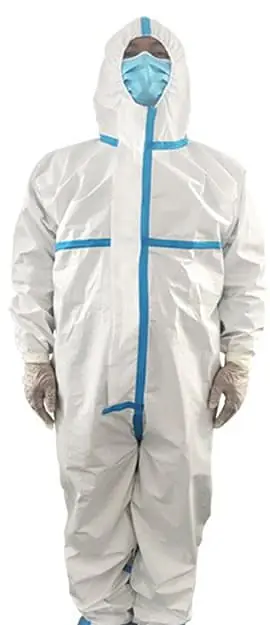 SSMSS 60-70 GSM Disposable Coverall with Tape - W/O Tape - Master