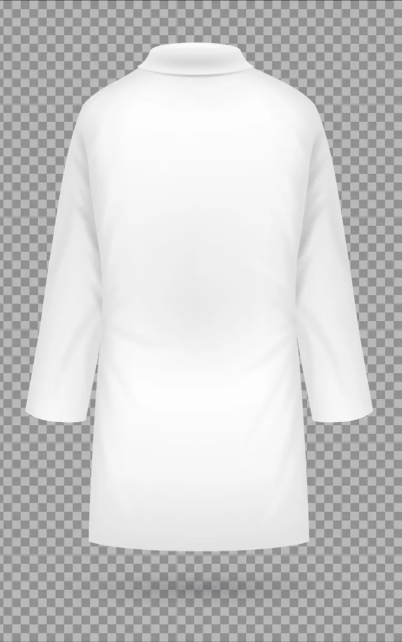 Poly-Viscose 180 GSM Lab Coat (Unisex) Long Type - Master