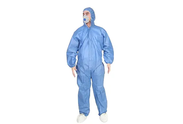 Tri - Laminated 60-70 GSM Disposable Coverall W/O Tape - Master