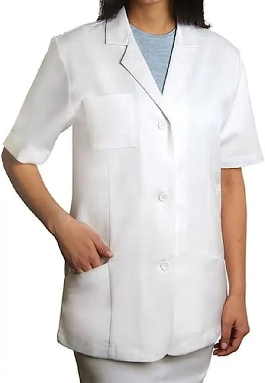 Poly-Viscose 180 GSM Lab Coat (Unisex) Short Type - Master